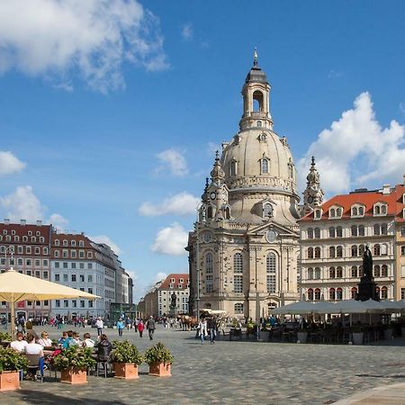 Grosses Apartment Im Zentrum Von Dresden, 2 Schlafzimmer, 2 Baeder, Balkon Bagian luar foto
